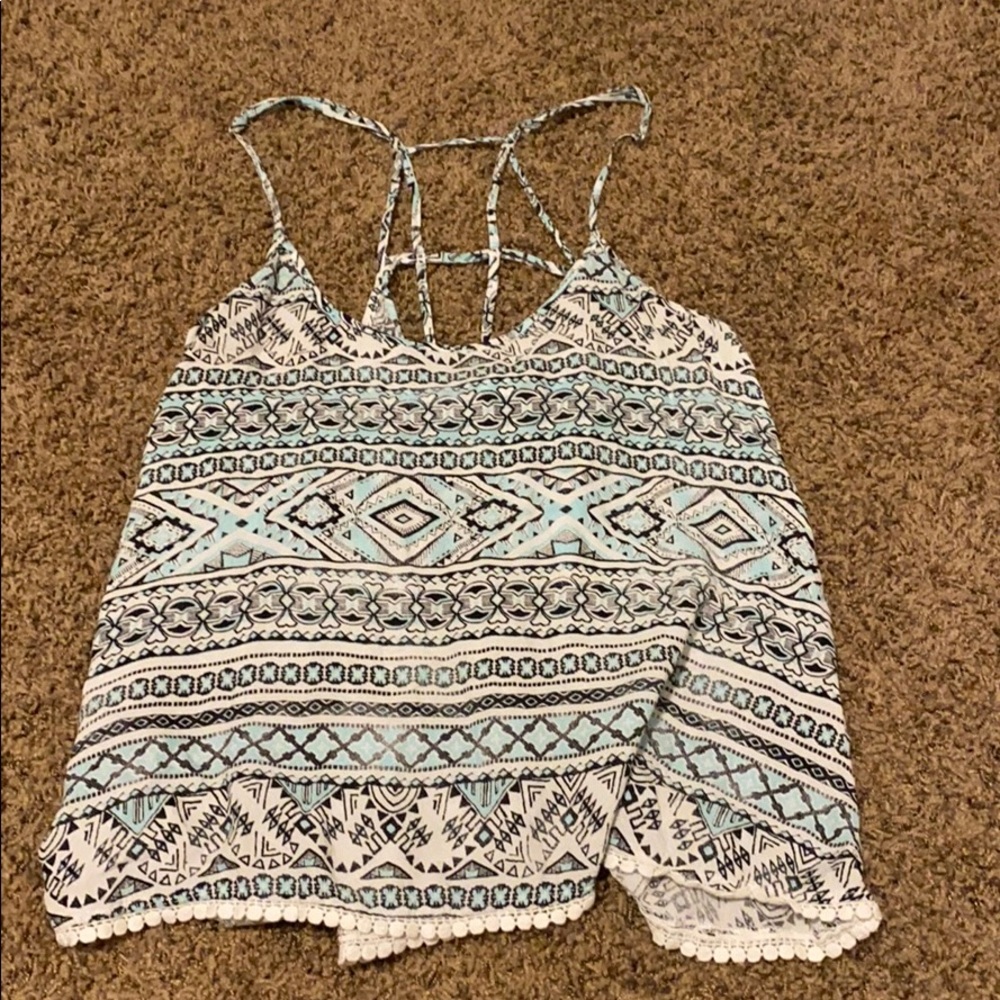 Patterned tank top